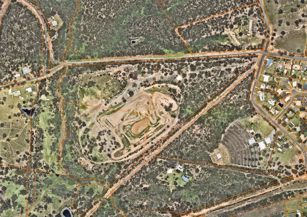 Satellite imagery of Ipswich, Brisbane
